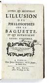 DIVINING ROD.  Le Brun, Pierre.  Lettres qui découvrent lIllusion des Philosophes sur la Baguette.  1693